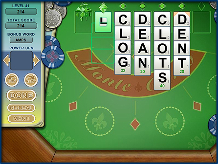 Word Monaco Game Screen