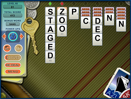Word Monaco Game Screen