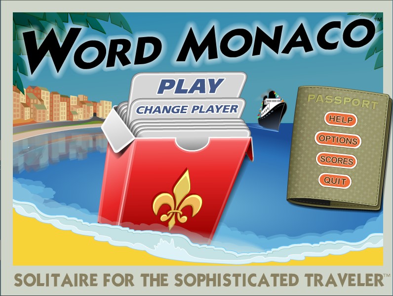 Word Monaco Title Screen Menu